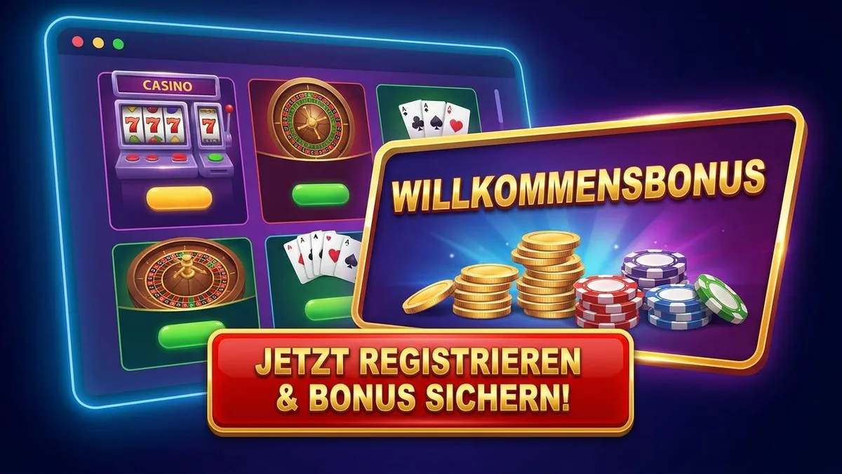 Registrierung mit Bonus